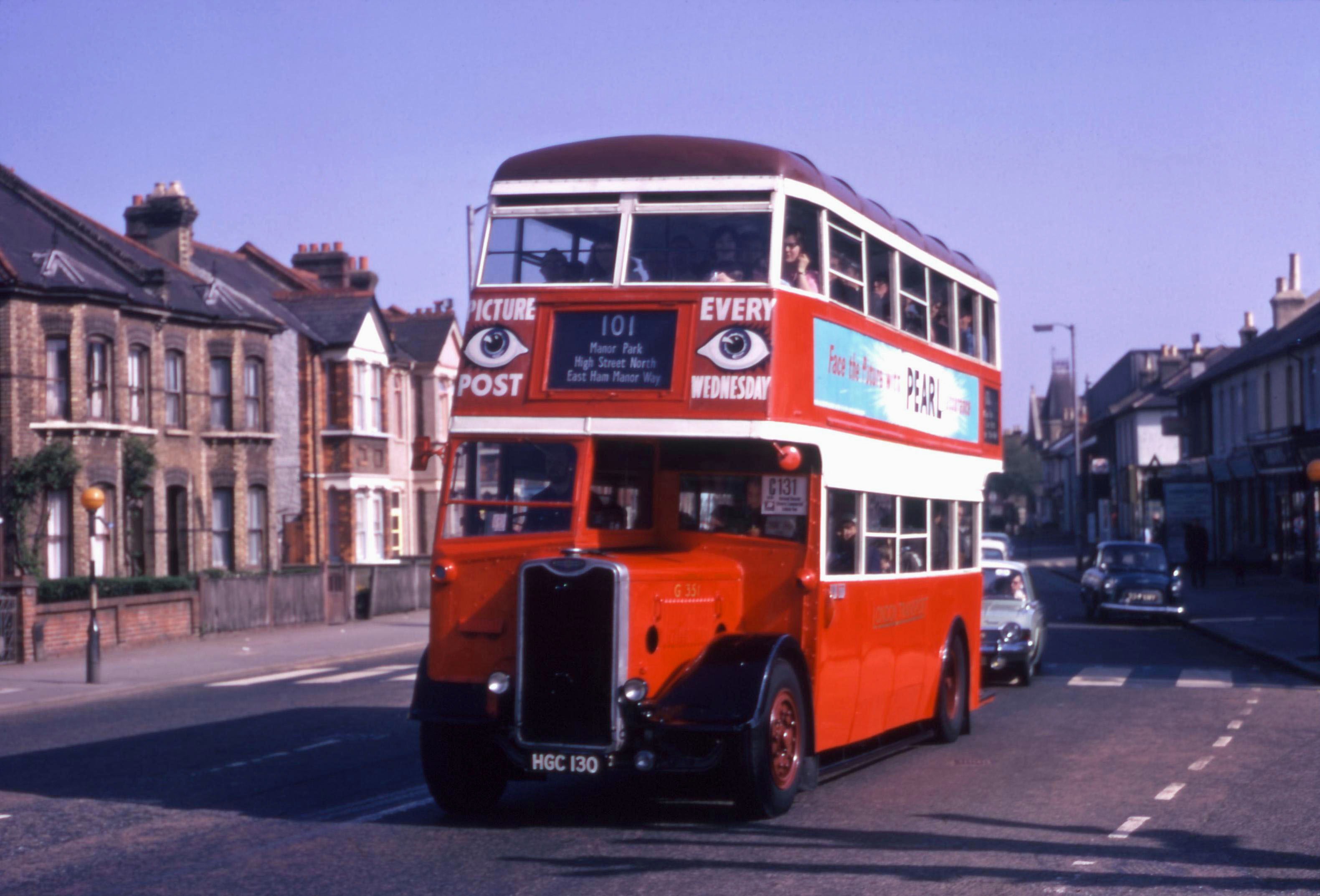 G351 on 3 May 1970 in South Croydon
