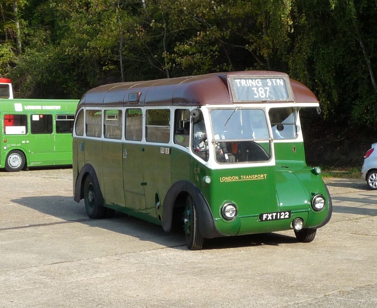 CR16 arrives at London Bus Museum in October 2011. © Michael Wickham