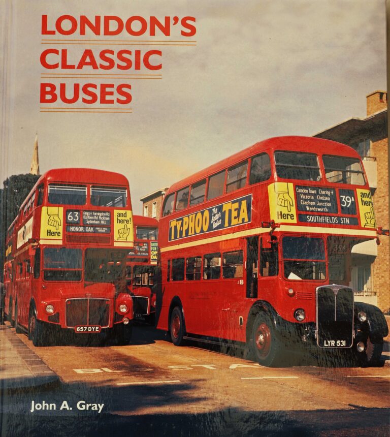 LONDON’S CLASSIC BUSES [book] 96 pages hardback book with fullcolour photos of London’s classic