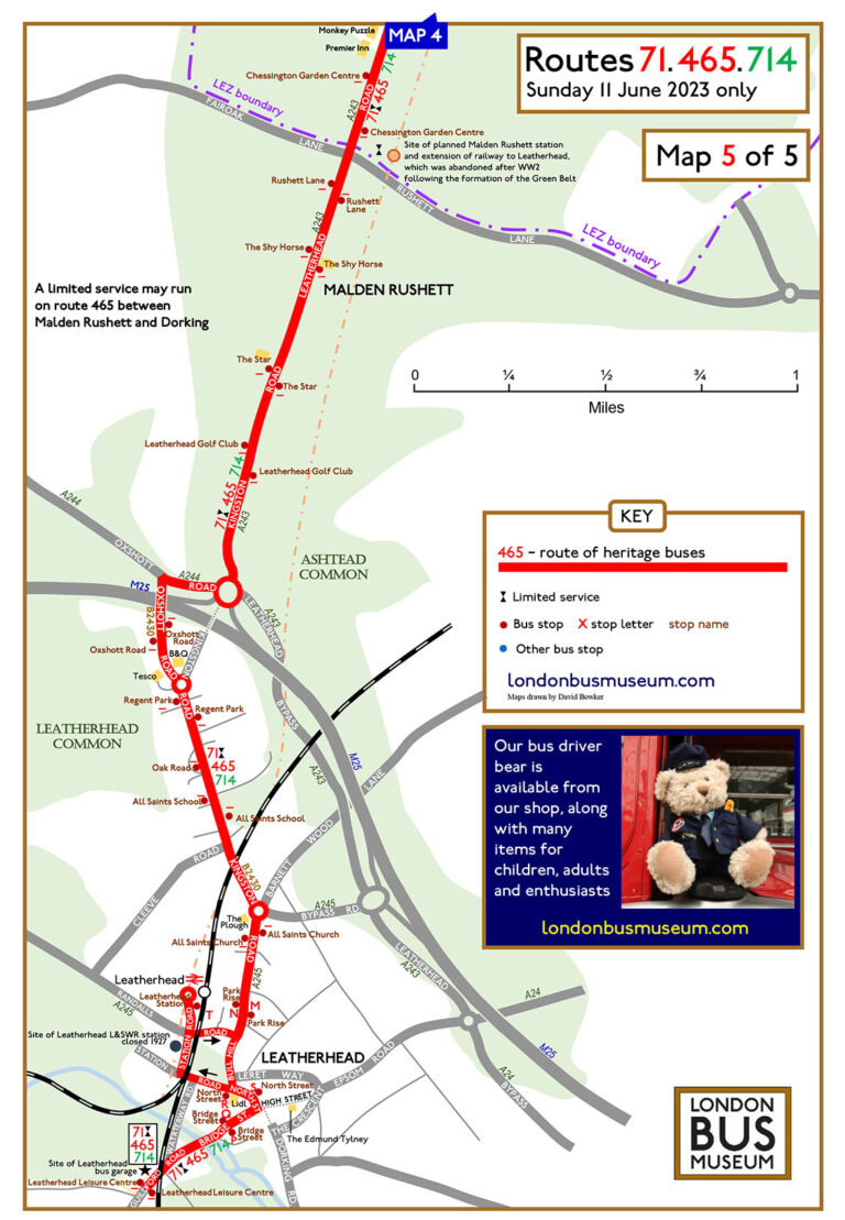 Routes 65 & 71 map 5