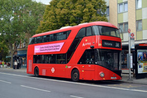 Refurbished Arriva New Routemaster LT820 with electronic mirrors; Lower Clapton Road; 27 September 2025. © David Harman