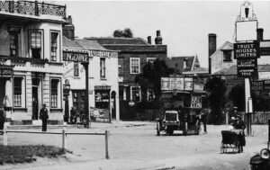 LGOC AEC B-type at The Castle, Woodford [Photomatic ~ LBM Collection]
