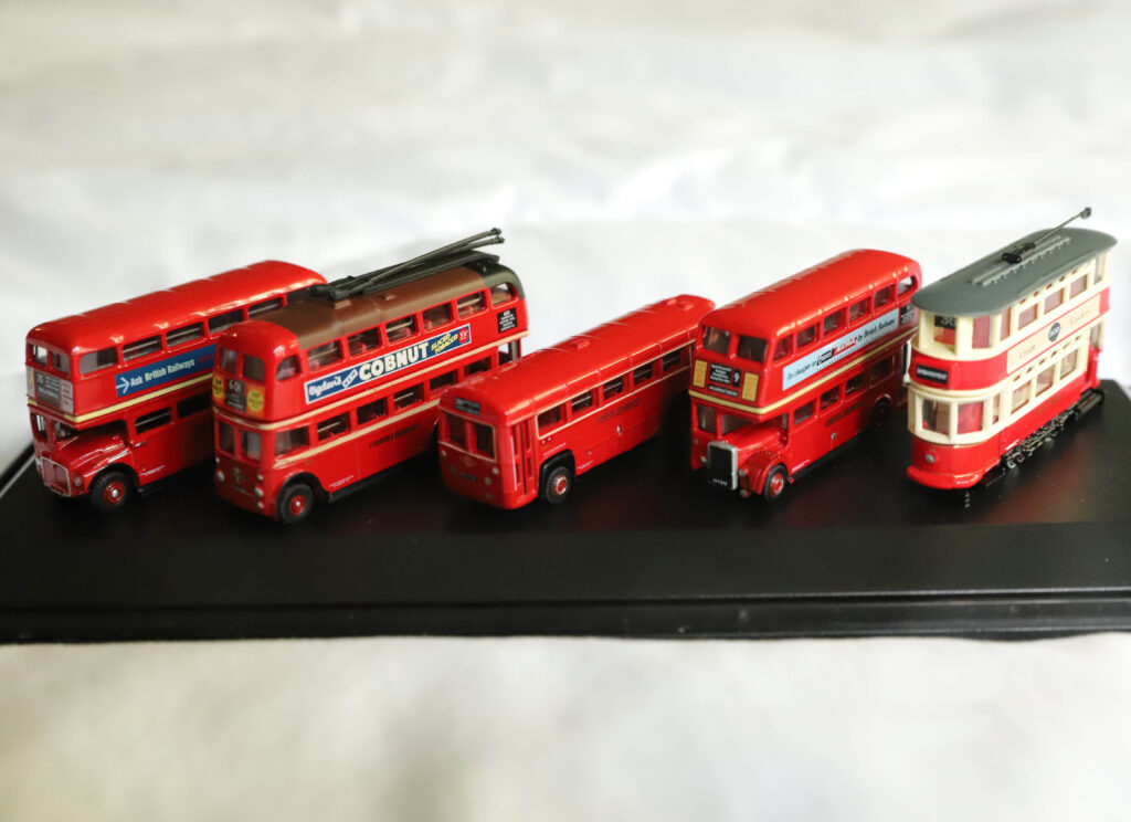 LONDON MODELS X 5 – London Bus Museum