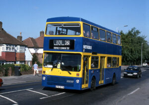 Metrobus ex-London MCW Metrobus GYE527W on route 261 [David Bowker]