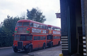 RT1797 alongside Bromley garage [Nigel Eadon-Clarke]