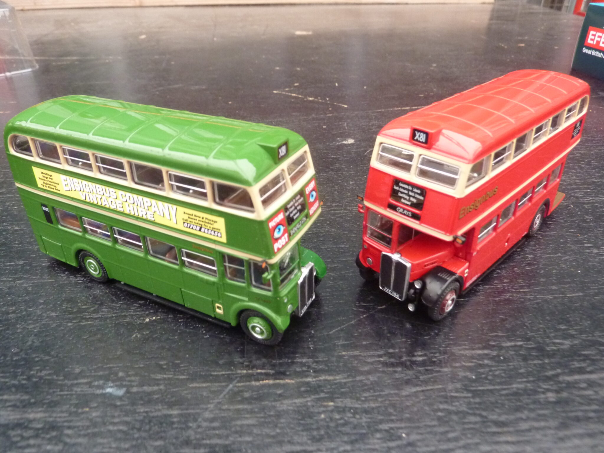 Last one left.... Limited Edition Ensignbus Craven RTs twin-set ...