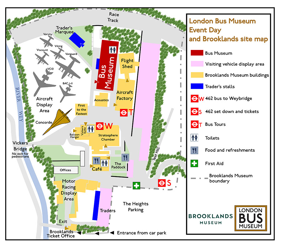 Event Site Map - click for PDF