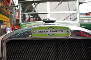 London Transport enamel radiator plate replacing makers plate