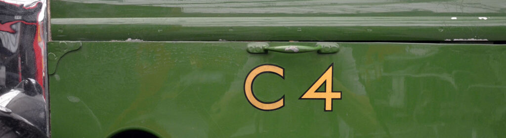C4 banner - London Bus Museum