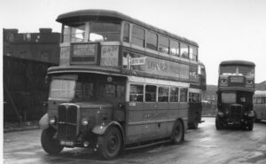 ST294 at Kingston; 1930 AEC Regent allocated to Leatherhead [LH] from January 1946 until September 1948