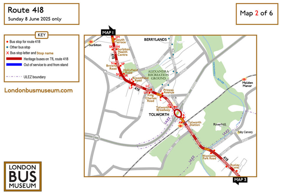Route 418 Heritage Day – London Bus Museum