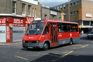 Sunday midibuses : Selkent Optare Metrorider MRL149; Woolwich © Mike Harris