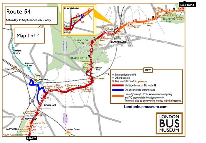 Route 54 map - 1
