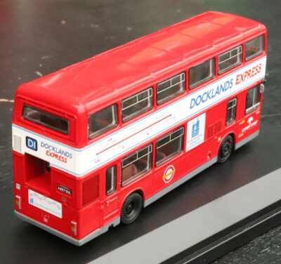 Leyland Titan EFE model - T827 Docklands Express D1 to Waterloo Station [E28833] - Image 2