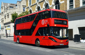 Go Ahead London BYD D8UR-DD ADL Enviro400EV City Ee31; Amhurst Road, Hackney; 27 July 2025; © David Harman