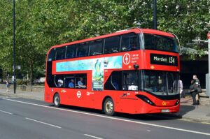 BYD-ADL-400EV Ee98 - Croydon, Wellesley Road - 16 August 2023 © David Harman