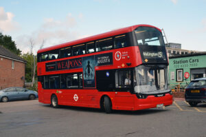 Wright-Streetdeck-Electroliner DEL2 - Worcester Park - 19 July 2025 David Harman