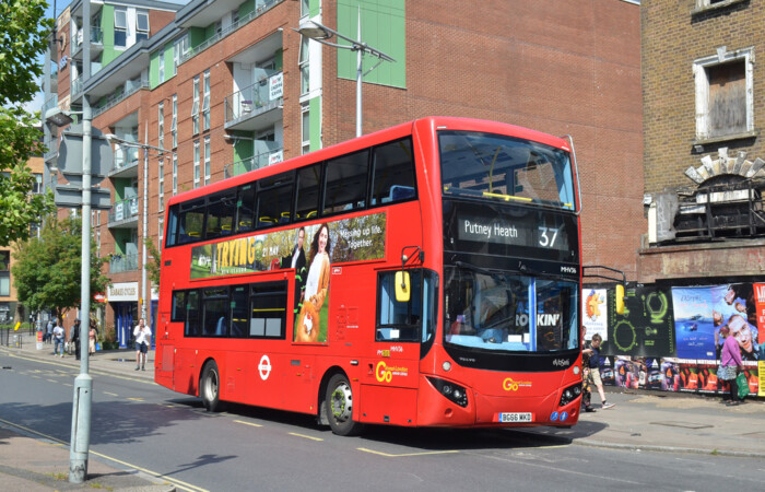 Go Ahead London Volvo B5LH / MCV EvoSeti MHV36 (BG66 MKD) Peckham Rye- 5 June 2022 [David Harman]