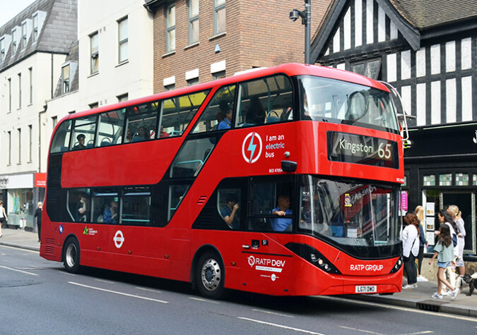 RATP Dev Transit London BYD D8UR/ADL E400EV City BCE47054 (LG71 DWO) - Richmond, Quadrant - 3 Sep 2022 [David Harman]