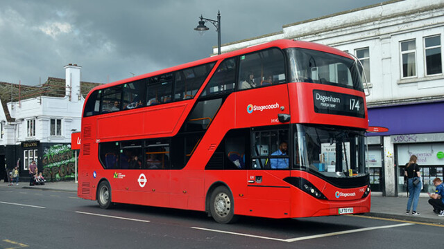 Stagecoach London BYD D8UR 14142 - South Street Romford - 10 September 2022 [David Harman]