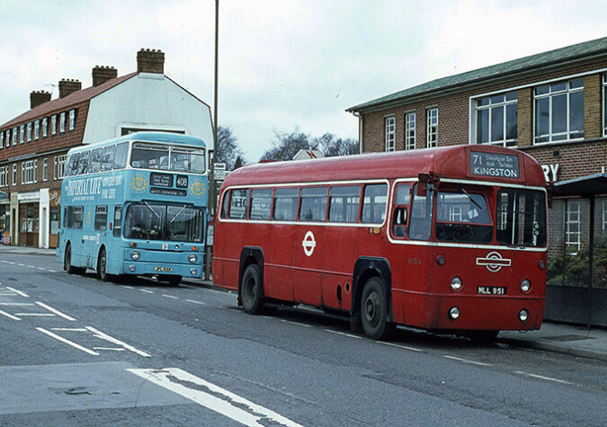 RF314 outside Leatherhead Garage [David Bowker]