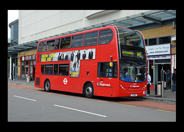 Stagecoach London ADL Trident / E400 19797 - Ilford, Clements Road - 21 June 2013 [David Harman]