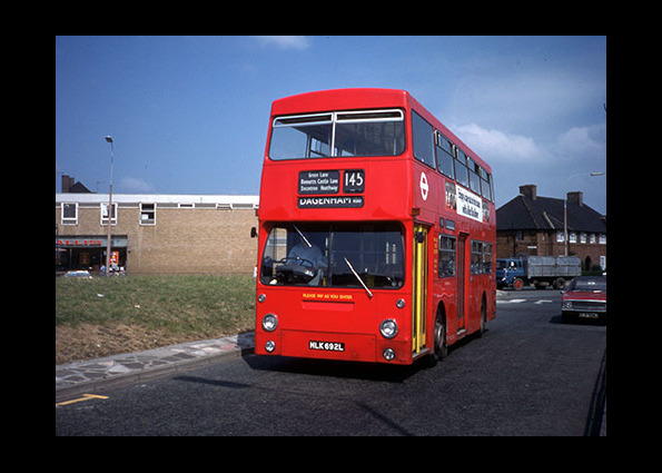 Fleetline DMS692 - 7 July -1977 - Dagenham Chequers [Colin Fradd]