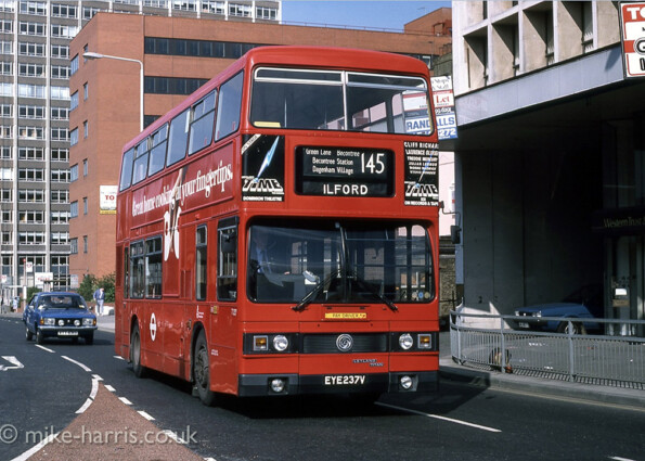 T237 [EYE 237V] ~ Ilford Broadway ~ 7 June 1986 [Mike Harris]