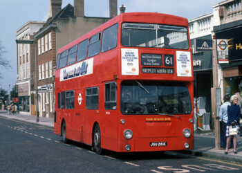 DMS1261 in Eltham High Street [Mike Harris]