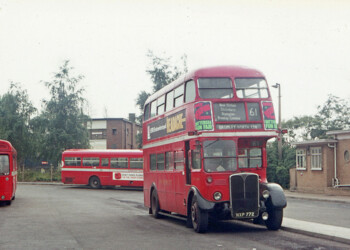 RT4418 stands in Eltham Well Hall station terminus [Nigel Eadon-Clarke]