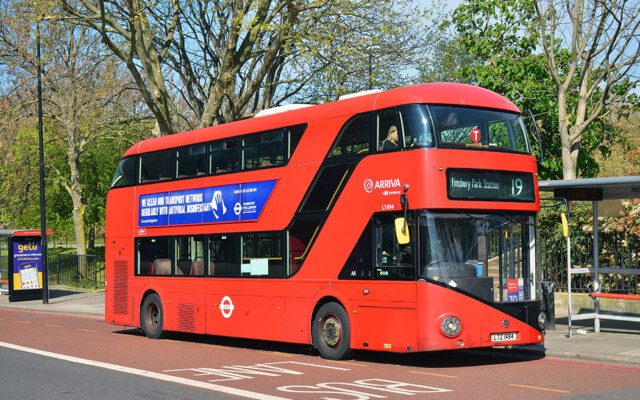 Arriva New Routemaster LT494; Hyde Park Corner; 24 April 2021 [David Harman]
