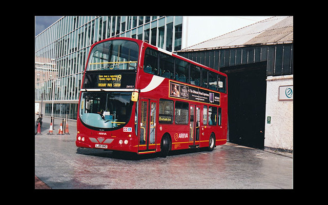 Arriva VDL DB250/ Wrightbus Pulsar Gemini DW110 - Battersea Garage - July 2005 [LBM Collection]