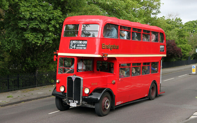 Ensignbus ex-London RLH -guest visitor - Elmers End; May 2014 © David Bowker Ensignbus ex-London RLH -guest visitor - Elmers End; May 2014 © David Bowker