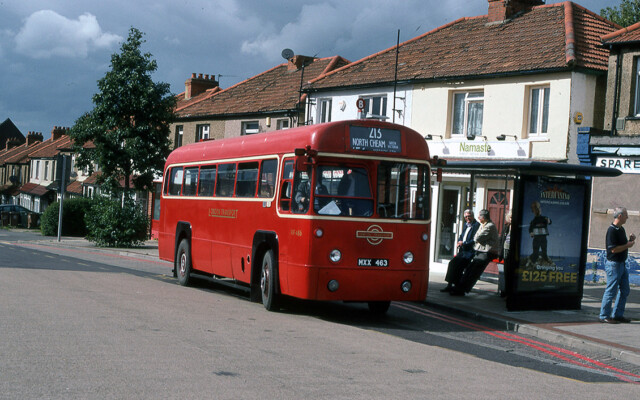 Preserved RF485 at North Cheam © David Bowker Preserved RF485 at North Cheam © David Bowker