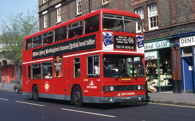 East London Leyland Titan T488. © Mike Harris East London Leyland Titan T488. © Mike Harris